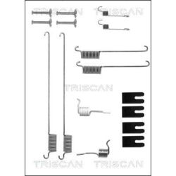 Priedų komplektas, stabdžių trinkelės TRISCAN 8105 172467