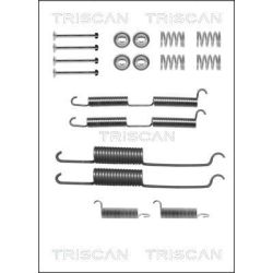 Priedų komplektas, stabdžių trinkelės TRISCAN 8105 252569