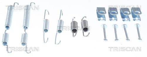 Priedų komplektas, stabdžių trinkelės TRISCAN 8105 432590