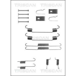 Priedų komplektas, stabdžių trinkelės TRISCAN 8105 502543