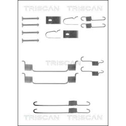 Priedų komplektas, stabdžių trinkelės TRISCAN 8105 502554