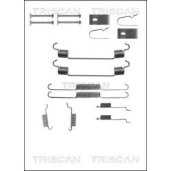 Priedų komplektas, stabdžių trinkelės TRISCAN 8105 502556