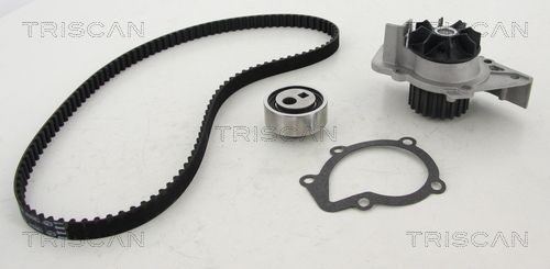 Vandens siurblio ir paskirstymo diržo komplektas TRISCAN 8647 100503