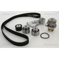 Vandens siurblio ir paskirstymo diržo komplektas TRISCAN 8647 100509