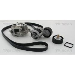 Vandens siurblys + V formos rumbuotas diržas, komplektas TRISCAN 8642 110501