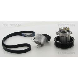 Vandens siurblys + V formos rumbuotas diržas, komplektas TRISCAN 8642 150501