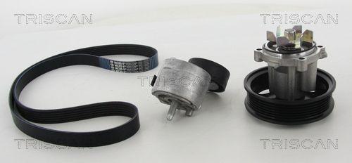 Vandens siurblys + V formos rumbuotas diržas, komplektas TRISCAN 8642 150501