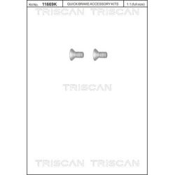 Varžtų komplektas, stabdžių diskas TRISCAN 8105 116010