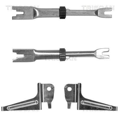 Reguliatorių komplektas, būgninis stabdys TRISCAN 8105 103007
