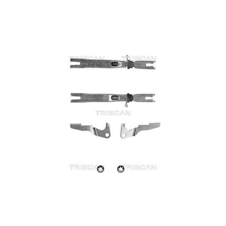 Reguliatorių komplektas, būgninis stabdys TRISCAN 8105 103010