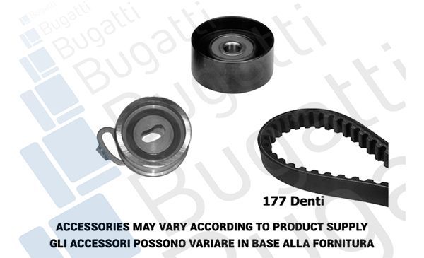 Paskirstymo diržo komplektas BUGATTI BKCD0002