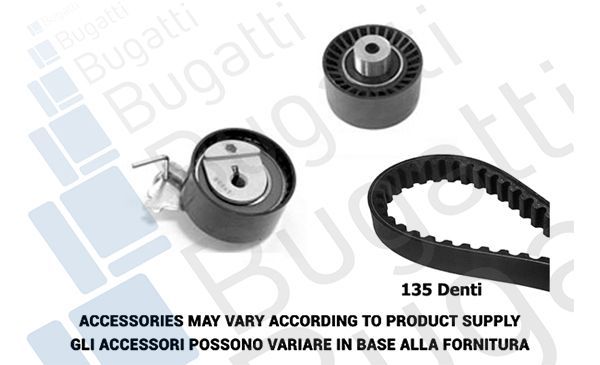Paskirstymo diržo komplektas BUGATTI BKCD0033