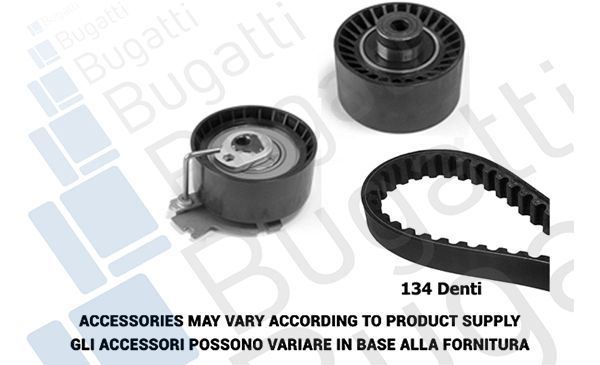 Paskirstymo diržo komplektas BUGATTI BKCD0081