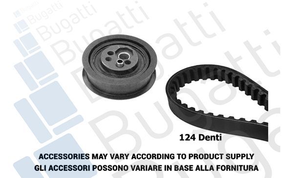 Paskirstymo diržo komplektas BUGATTI BKCD0087