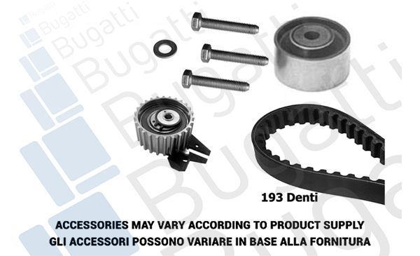 Paskirstymo diržo komplektas BUGATTI BKCD0098