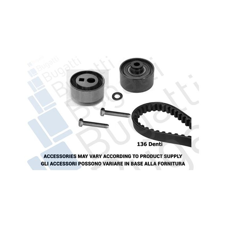 Paskirstymo diržo komplektas BUGATTI BKCD0111