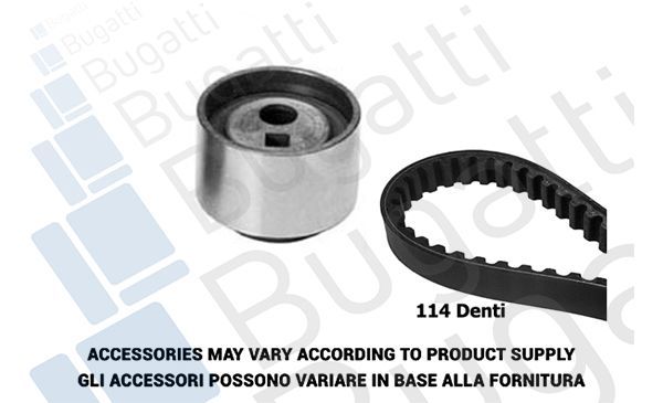 Paskirstymo diržo komplektas BUGATTI BKCD0122