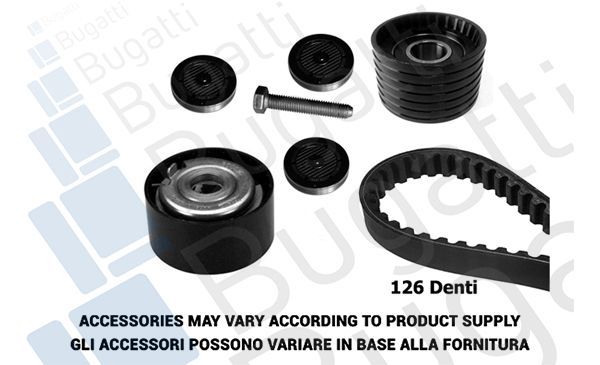 Paskirstymo diržo komplektas BUGATTI BKCD0143