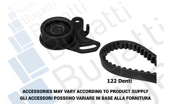 Paskirstymo diržo komplektas BUGATTI BKCD0153