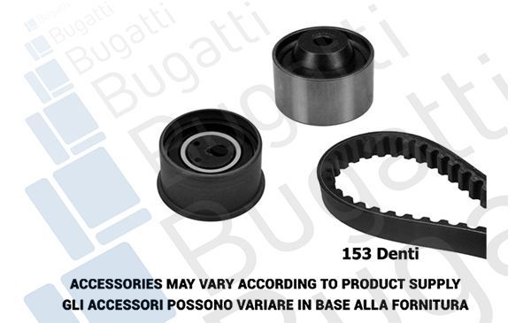 Paskirstymo diržo komplektas BUGATTI BKCD0155