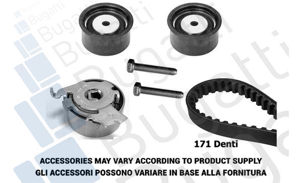 Paskirstymo diržo komplektas BUGATTI BKCD0159