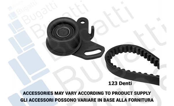 Paskirstymo diržo komplektas BUGATTI BKCD0161