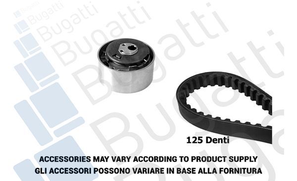 Paskirstymo diržo komplektas BUGATTI BKCD0165