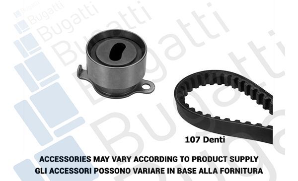 Paskirstymo diržo komplektas BUGATTI BKCD0173