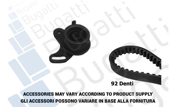 Paskirstymo diržo komplektas BUGATTI BKCD0189