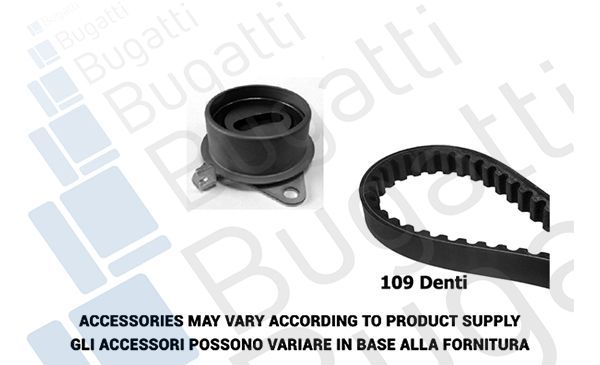 Paskirstymo diržo komplektas BUGATTI BKCD0212