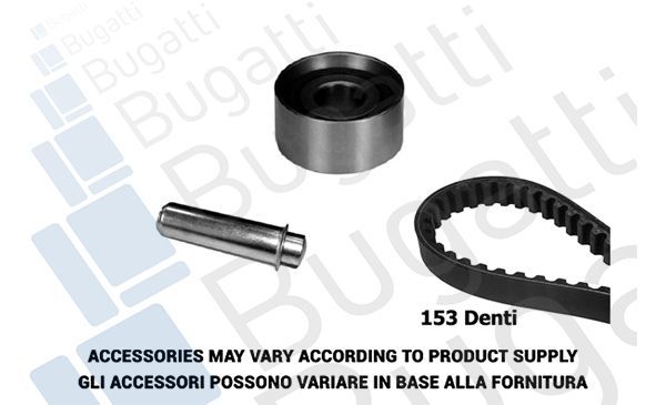 Paskirstymo diržo komplektas BUGATTI BKCD0213