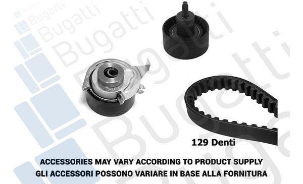 Paskirstymo diržo komplektas BUGATTI BKCD0279