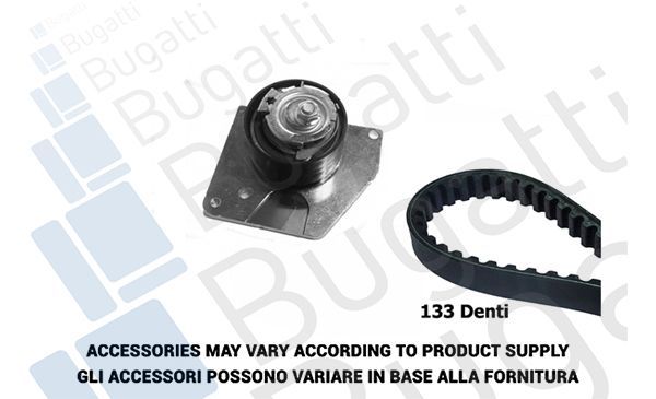 Paskirstymo diržo komplektas BUGATTI BKCD0332
