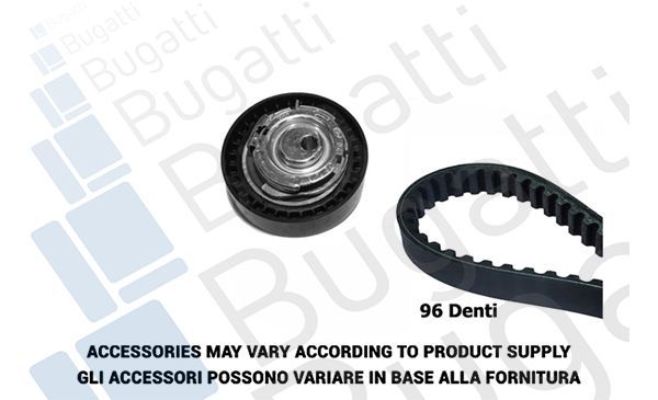 Paskirstymo diržo komplektas BUGATTI BKCD0336