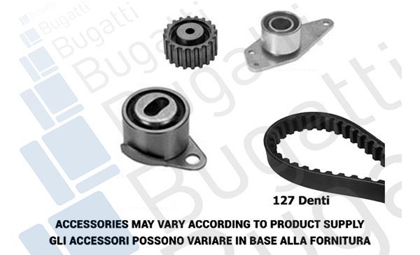 Paskirstymo diržo komplektas BUGATTI BKCD0381