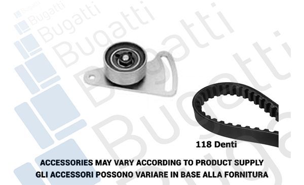 Paskirstymo diržo komplektas BUGATTI BKCD0390
