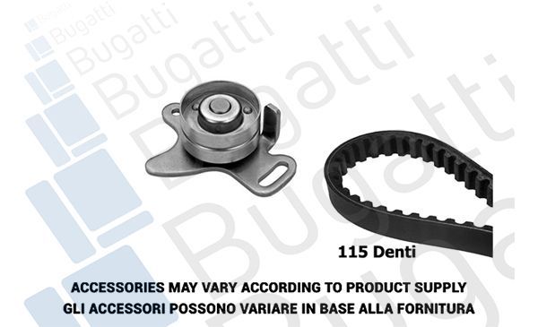 Paskirstymo diržo komplektas BUGATTI BKCD0391