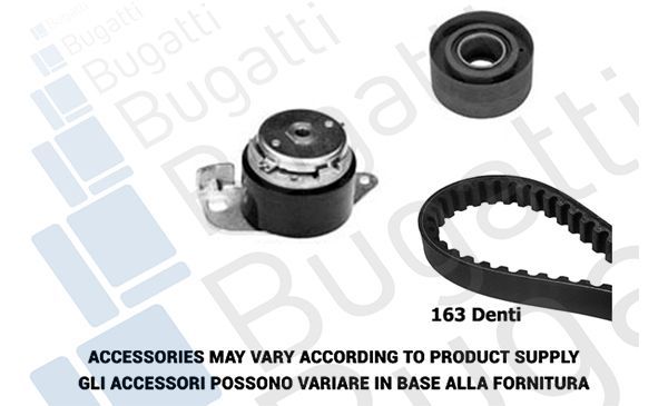 Paskirstymo diržo komplektas BUGATTI BKCD0398