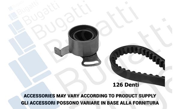 Paskirstymo diržo komplektas BUGATTI BKCD0410