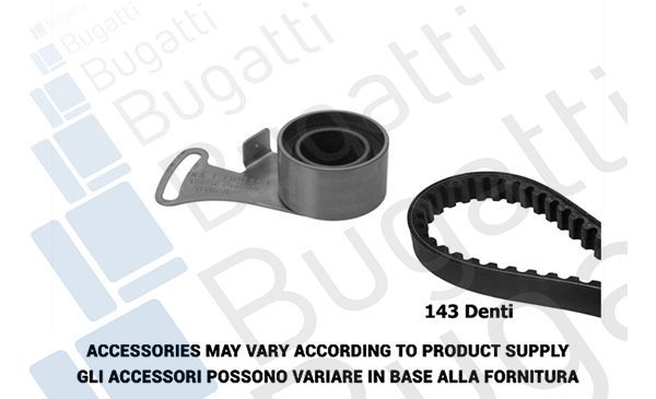 Paskirstymo diržo komplektas BUGATTI BKCD0411