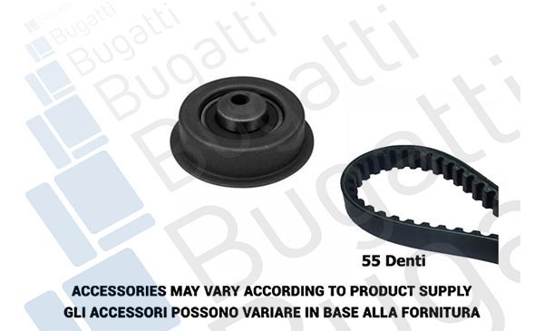 Paskirstymo diržo komplektas BUGATTI BKCD0449