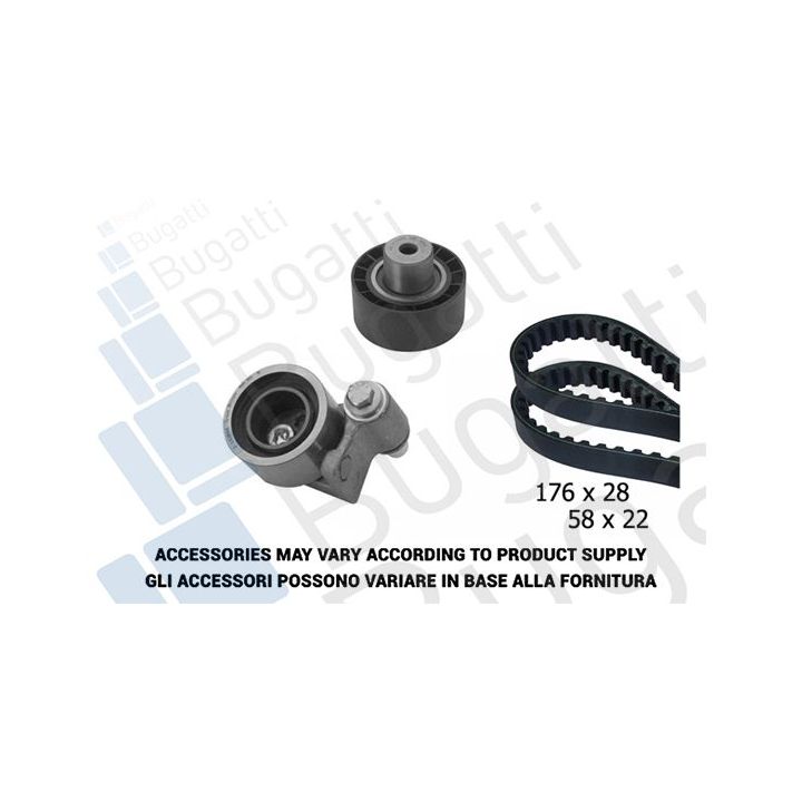 Paskirstymo diržo komplektas BUGATTI BKCD0469