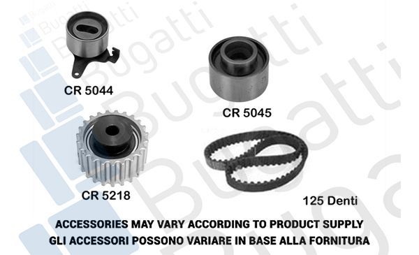 Paskirstymo diržo komplektas BUGATTI BKCD0511