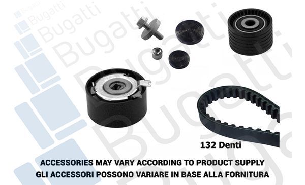 Paskirstymo diržo komplektas BUGATTI BKCD0576