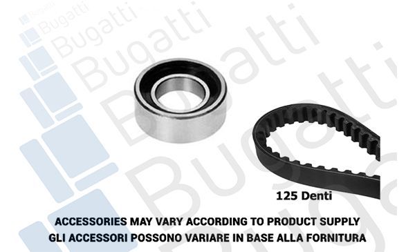 Paskirstymo diržo komplektas BUGATTI BKCD0586