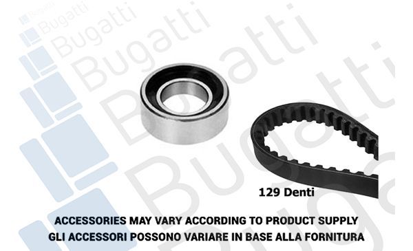 Paskirstymo diržo komplektas BUGATTI BKCD0587