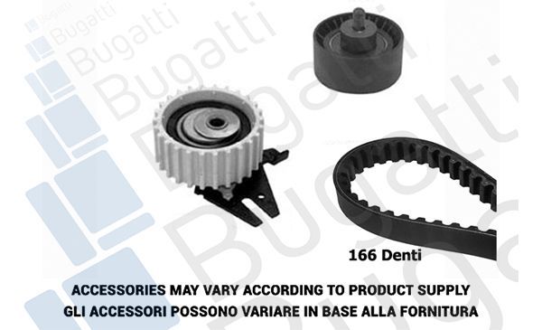 Paskirstymo diržo komplektas BUGATTI BKCD0589