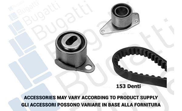 Paskirstymo diržo komplektas BUGATTI BKCD0596