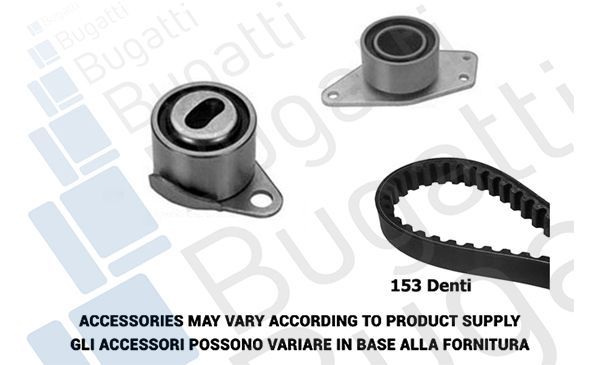 Paskirstymo diržo komplektas BUGATTI BKCD0602