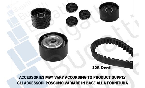 Paskirstymo diržo komplektas BUGATTI BKCD0615